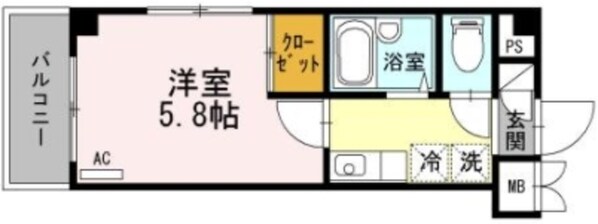 サンライト新井薬師の物件間取画像